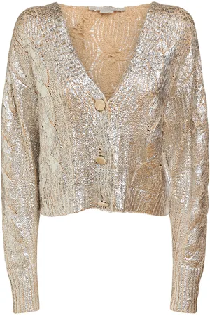 Stella McCartney Cotton Blend Cropped Cardigan
