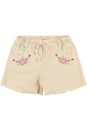 Babe & Tess Stretch Cotton Shorts