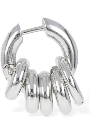 Balenciaga Force Skate Sterling Silver Mono Earring