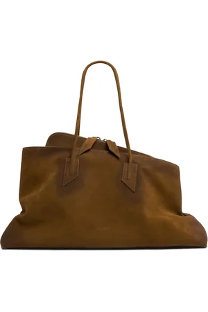 The Attico Large La Passeggiata Suede Tote Bag
