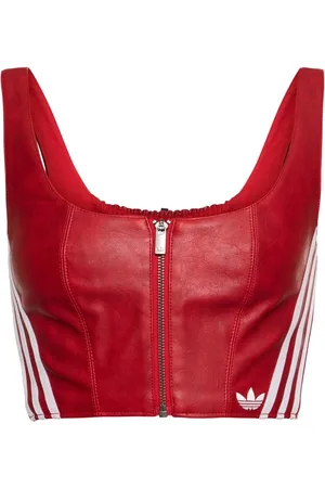 adidas Zipped Crop Top