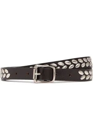 LEMAIRE 20mm Almond Studded Belt