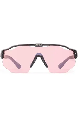 Moncler Shield Acetate Mask Sunglasses