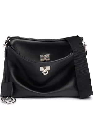 Balenciaga Rodeo Leather Messenger Bag