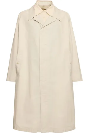 Maison Margiela Long Cotton Trench Coat