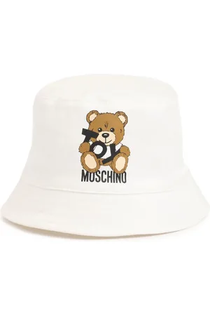 Moschino Printed Stretch Cotton Bucket Hat