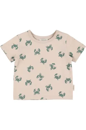 Liewood Crab Printed Cotton Jersey T-shirt