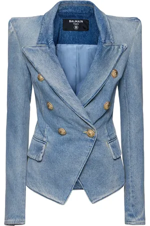 Balmain Buttoned Denim Jacket