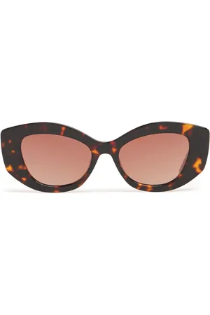 ANINE BING Rennes Round Acetate Sunglasses