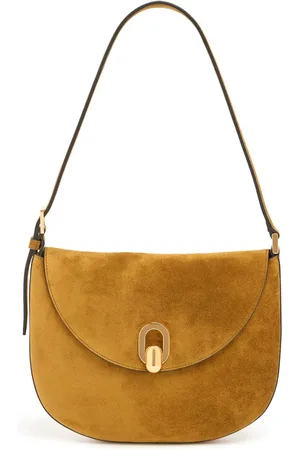 SAVETTE The Small Tondo Suede Hobo Bag