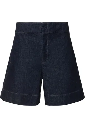 Soeur Emile High Waist Denim Shorts