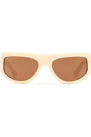 PORT TANGER Fayaz Acetate Sunglasses W/ Tobacco Lens