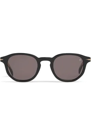 DB EYEWEAR BY DAVID BECKHAM Db Round Acetate Sunglasses