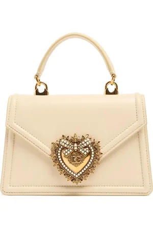 Dolce & Gabbana Mini Devotion Leather Top Handle Bag
