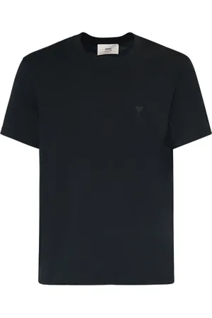 Ami Logo Cotton T-shirt