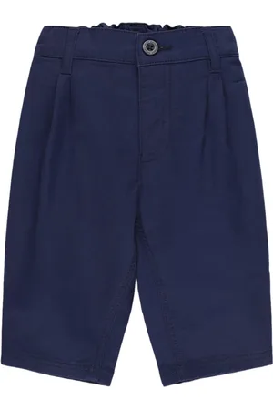 Petit Bateau Cotton Blend Gabardine Pants