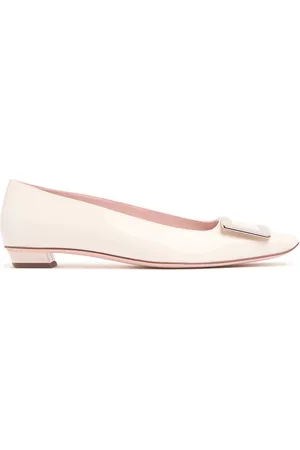 Roger Vivier 25mm Belle Vivier Patent Leather Pumps