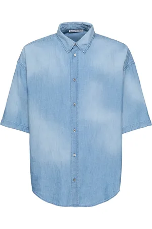 Acne Studios Setar Short Sleeve Chambray Shirt