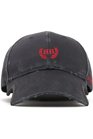 Balenciaga Logo Cotton Drill Baseball Cap