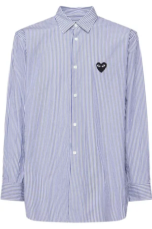 Comme des Garçons Striped Cotton Shirt