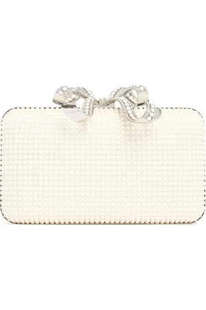 Self-Portrait Crystal Box Clutch