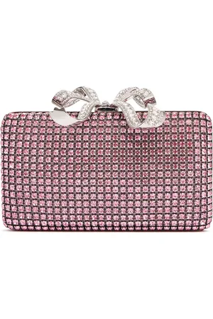 Self-Portrait Crystal Box Clutch