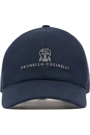 Brunello Cucinelli Cotton Logo Hat