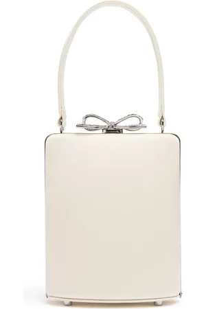 Self-Portrait Mini Bow Satin Bag