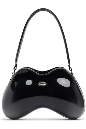 Diesel Double D Patent Shoulder Bag