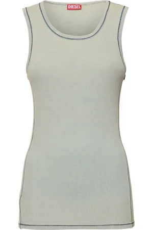 Diesel T-go Cotton Blend Tank Top