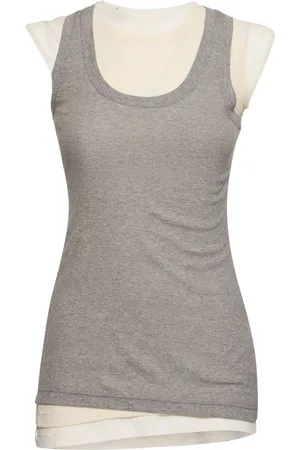 Jil Sander 3 Layers Jersey Tank Top
