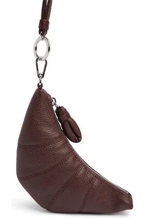 LEMAIRE Croissant Grain Leather Coin Purse