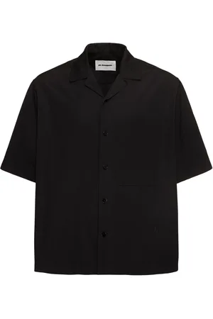 Jil Sander S/s Cotton Bowling Shirt