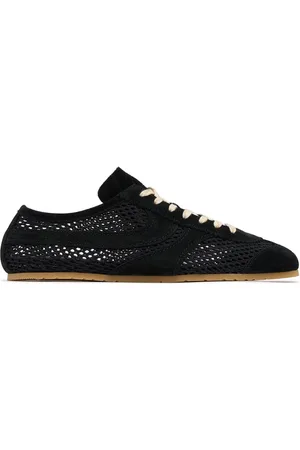 DRIES VAN NOTEN Mesh & Suede Sneakers