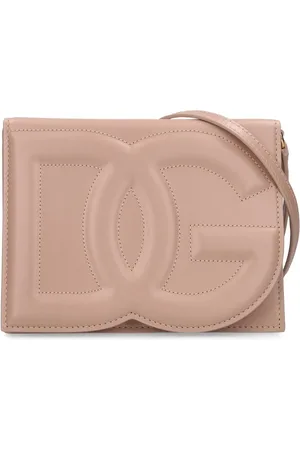 Dolce & Gabbana Logo Leather Shoulder Bag