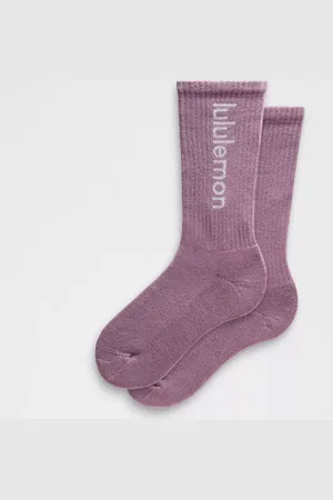 Lululemon Unisex Daily Essential Crew Socks Wordmark