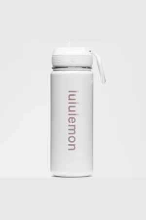 Lululemon Back to Life Sport Bottle 18oz Straw Lid Shine