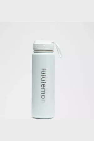 Lululemon Back to Life Sport Bottle 24oz Straw Lid Shine