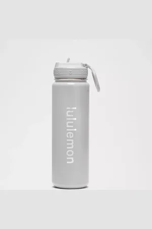 Lululemon Back to Life Sport Bottle 24oz Straw Lid Shine