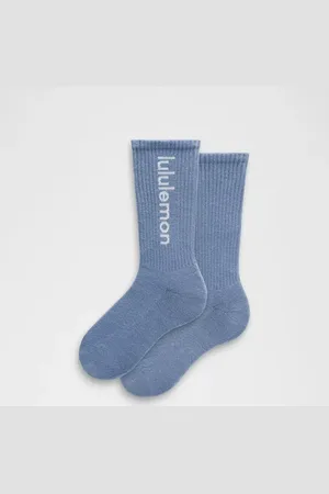 Lululemon Unisex Daily Essential Crew Socks Wordmark