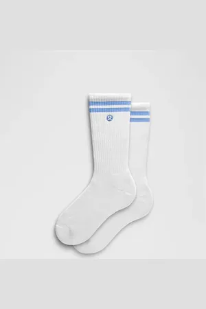 Lululemon Unisex Daily Essential Crew Socks Stripe
