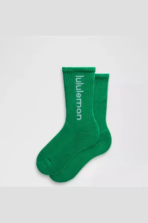 Lululemon Unisex Daily Essential Crew Socks Wordmark