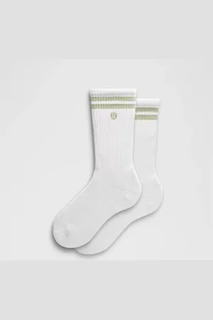 Lululemon Unisex Daily Essential Crew Socks Stripe