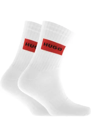 HUGO BOSS 2 Pack Logo Socks