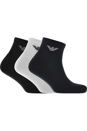 Emporio Armani Emporio 3 Pack Trainer Socks