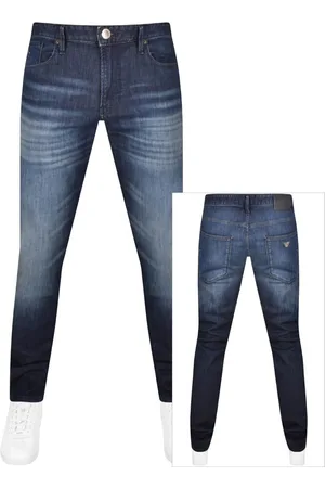 Emporio Armani Emporio J06 Slim Fit Jeans Mid Wash