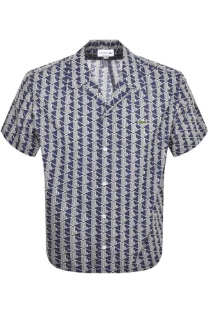 Lacoste Check Short Sleeved Shirt