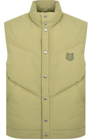 Maison Kitsuné Fox Head Puffer Gilet