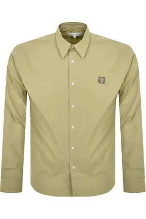 Maison Kitsuné Long Sleeve Fox Head Shirt