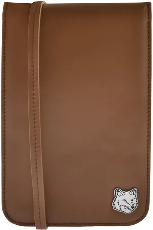 Maison Kitsuné Fox Head Pouch Bag
